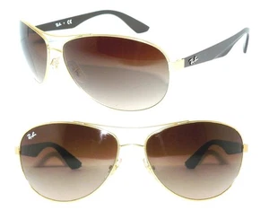 Ray Ban SONNENBRILLE GOLD BRAUN RB 3526 112/13 LEICHT 3386 BRILLE 3025 PILOT - Bild 1 von 6