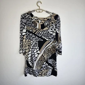 Joseph Ribkoff Size 18 Womens Patterned Dress Stretch Designer - Picture 1 of 11