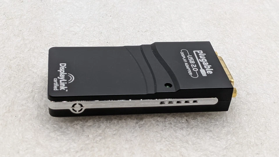 Plugable USB 2.0 UGA Multi-Display Adapter DisplayLink DVI VGA HDMI - Image 1 of 4