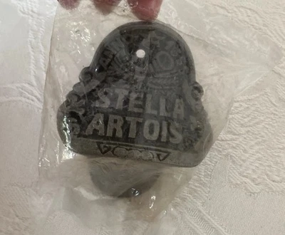 STELLA ARTOIS WALL MOUNTED VINTAGE STYLE BOTTLE OPENER CAST IRON METAL  BNWT - Image 1 of 4