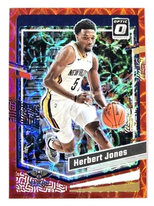 2023-24 Panini Donruss Optic Herbert Jones Red Scope Prizm New Orleans #73 - Picture 1 of 2