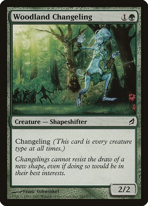 Woodland Changeling Regular - Lorwyn MTG-NM - Image 1 of 1