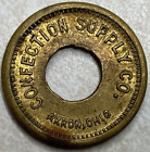 Confection Supply Co Akron OH Ohio Vending Jukebox Slot Arcade Token T2155