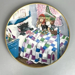 Vintage Collector Plate Kaiser Neubacher Classic Fairy Tales The Riding Hood - Picture 1 of 10