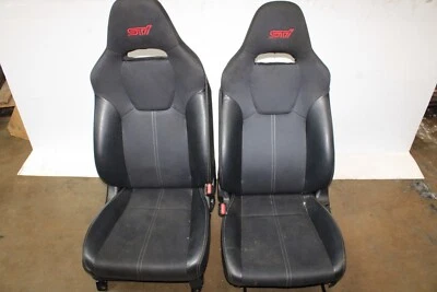 2008 2009 2010 2011 2012 2013 2014 Subaru Impreza WRX STI Leather Seats - Image 1 of 4