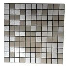 Brushed Design Mosaic Tile Sticker for Kitchen Wall Waterproof 30*30CM