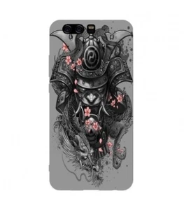 Coque Honor 10 samourai fleur cerisier dragon guerrier - Photo 1 sur 1