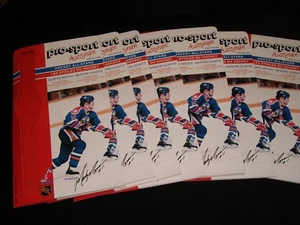 *NEW*7 X 1986-87 Pro-Sport Autograph Card ° EDMONTON OILERS #11, MARK MESSIER - Foto 1 di 2