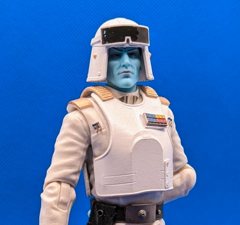 Star Wars Thrawn Officer Armor Black Series Vintage Collection custom kit Cover