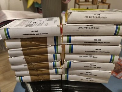 Wago 750-508 2-Channel Digital Output Module Brand New - Image 1 of 2