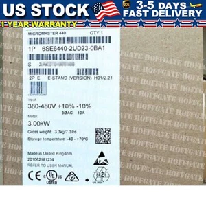 New Siemens 6SE6440-2UD23-0BA1 6SE64402UD230BA1 MICROMASTER440 without filter - Picture 1 of 4