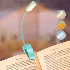 Gritin 16 LED Rechargeable Book Light for Reading in Bed - Eye Caring 3 Color...