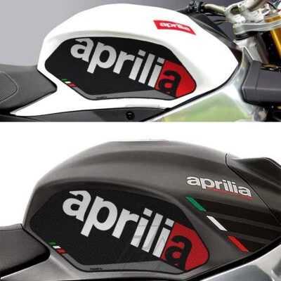 Side Fuel Tank Pad Sticker Decal Protector For Aprilia RSV4 Tuono V4 1100 15-21 Foto 1 de 4