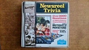 Vintage Newsreel Trivia  Game By the Toy Company Ltd (1986) - Picture 1 of 11