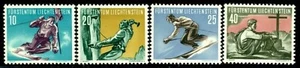 Liechtenstein 1955 Sports,Ski,Climbing,Cross,Hammer,Mi.334,MNH - Picture 1 of 2