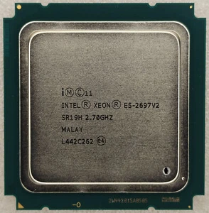 Intel Xeon E5-2697 v2 2.7GHz 30M 12-Core LGA2011 CPU Processor SR19H - Picture 1 of 6