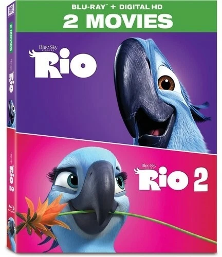 Rio 2-Movie Collection [Blu-ray] 2 Pack NEW SEALED - Image 1 of 1