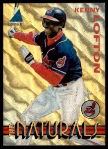1994 Pinnacle The Naturals Kenny Lofton Cleveland Indians #7