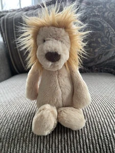 Peluche morbido leone timido Jellycat peluche 8" bello - Foto 1 di 8