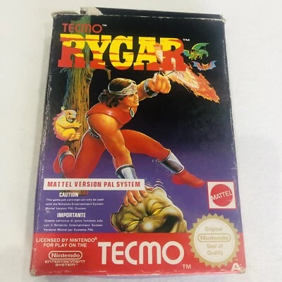 Techno Rygar + Caja - Sistema de Entretenimiento Nintendo NES - Probado y Funcionando - PAL Foto 1 de 4