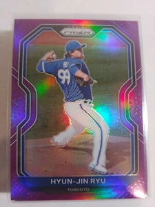 2021 Panini Prizm Baseball Purple Parallel {pick your player} - Picture 1 of 25