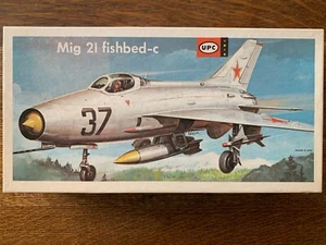 1/72 UPC MiG-21 FISHBED-C Russian Fighter  Vintage 1966 *1st Issue Kit OOP - Picture 1 of 6