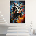 Statue of Liberty Canvas Painting Wall Art Poster Landscape Canvas Print Picture