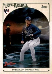 Taj Bradley 2023 Topps X Bob Ross The Joy of Baseball Rookie #47 Tampa Bay Rays - Picture 1 of 2
