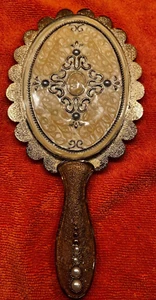 GOLD PERLE UND EMAILLE HANDSPIEGEL PM - Bild 1 von 7