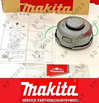 ORIGINAL MAKITA STRIMMER HEAD TAP & GO 198385-7 2.0 mm 1 V DURO187 DURO188 Foto 1 de 4