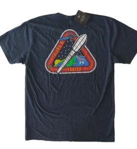 Space X Tshirt NWT Men's Size Large F9 FALCON 9 THALES - Picture 1 of 7