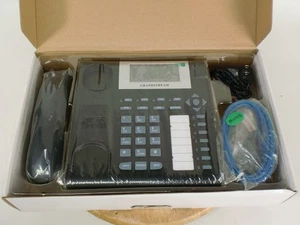 GrandStream GXP2000 IP Business Phone 4 Line VOIP with AC Adapter NOS Open Box - Picture 1 of 6