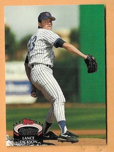 LANCE DICKSON CHICAGO CUBS #836 - TOPPS STADIUM CLUB NM-MT 1992 - Picture 1 of 2