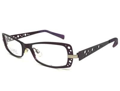 Lafont Issy & La Eyeglasses Frames EMILIE 766 Matte Purple Cat Eye 50-16-125 - Image 1 of 4