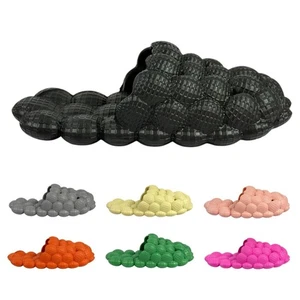 Bubble Slides Massage Slippers Closed Toe Stress Relief Shoes Men Women - Picture 1 of 33