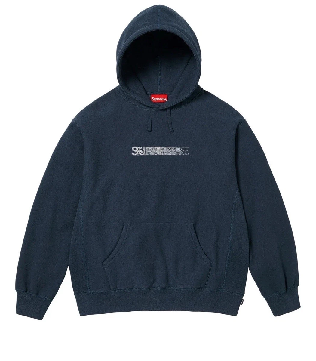 トップス Supreme Box Logo Hooded Sweatshirt NAVY supreme small box logo zip up hoodie hooded sweatshirt navy XL