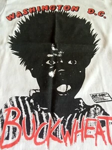 Vintage 80s T Shirt BUCKWHEAT band deadstock - Picture 1 of 12