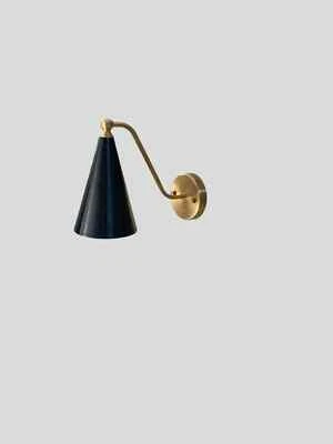 Elegant Handmade Brass Wall Sconce Timeless Illumination for Any Space with this - Image 1 of 4