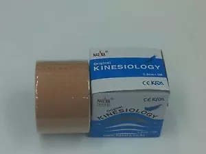 Nastro kinesiologico tessuto terapeutico elastico 2" x 16,4 piedi nastro sportivo sollievo dal dolore - Foto 1 di 7