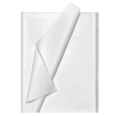 100 Pack 20x14 Inch White Wrapping Tissue Paper for Gift Bags Arts Crafts - Image 1 of 4
