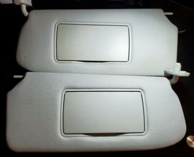 2007-2012 Nissan Sentra Sun Visor driver & passenger set (gray) - Image 1 of 4