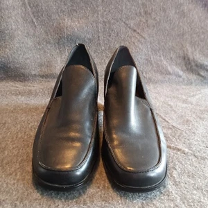 Worthington Heel Shoes Womens 8.5 Black Classic Leather Upper 023-2007 19963-8 - Picture 1 of 11