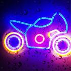 Motocykl Neon Znak Światło Oświetlenie Prosta instalacja Ściana