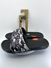 NIKE VICTORI ONE Print Slide Men Size 12 Gray Camo Fog SANDALS