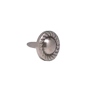 Manchas de cabeza de uña borde de cuerda de níquel 3/8" diamante 100 piezas NH20895N tienda de enchufe - Imagen 1 de 3