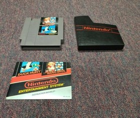 Super Mario Bros / Duck Hunt (Nintendo) NES (100% Authentic) Tested & Works Well