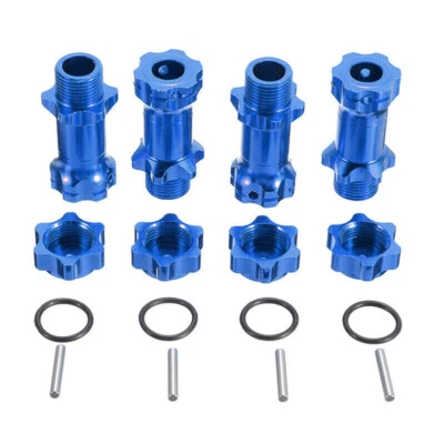 1 Set 17mm Wheel Hex Hub Extension Adapter 30mm Aluminum For HSP 1:8 RC Car - Image 1 of 4