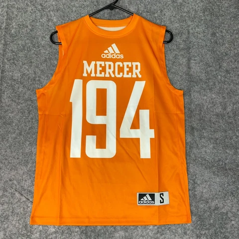 Mercer Bears Adidas Men Tank Top Small Orange Shirt Sleeveless NCAA Football 194 Cover