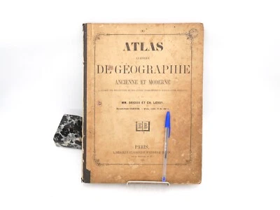 Atlas de Géographie Ancienne et Moderne (1865) DRIOUX - LEROY - Cartes - Photo 1/4