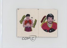 1985 Fight of the Century Stickers Pairs Santos Laciar Roberto Duran #44/27